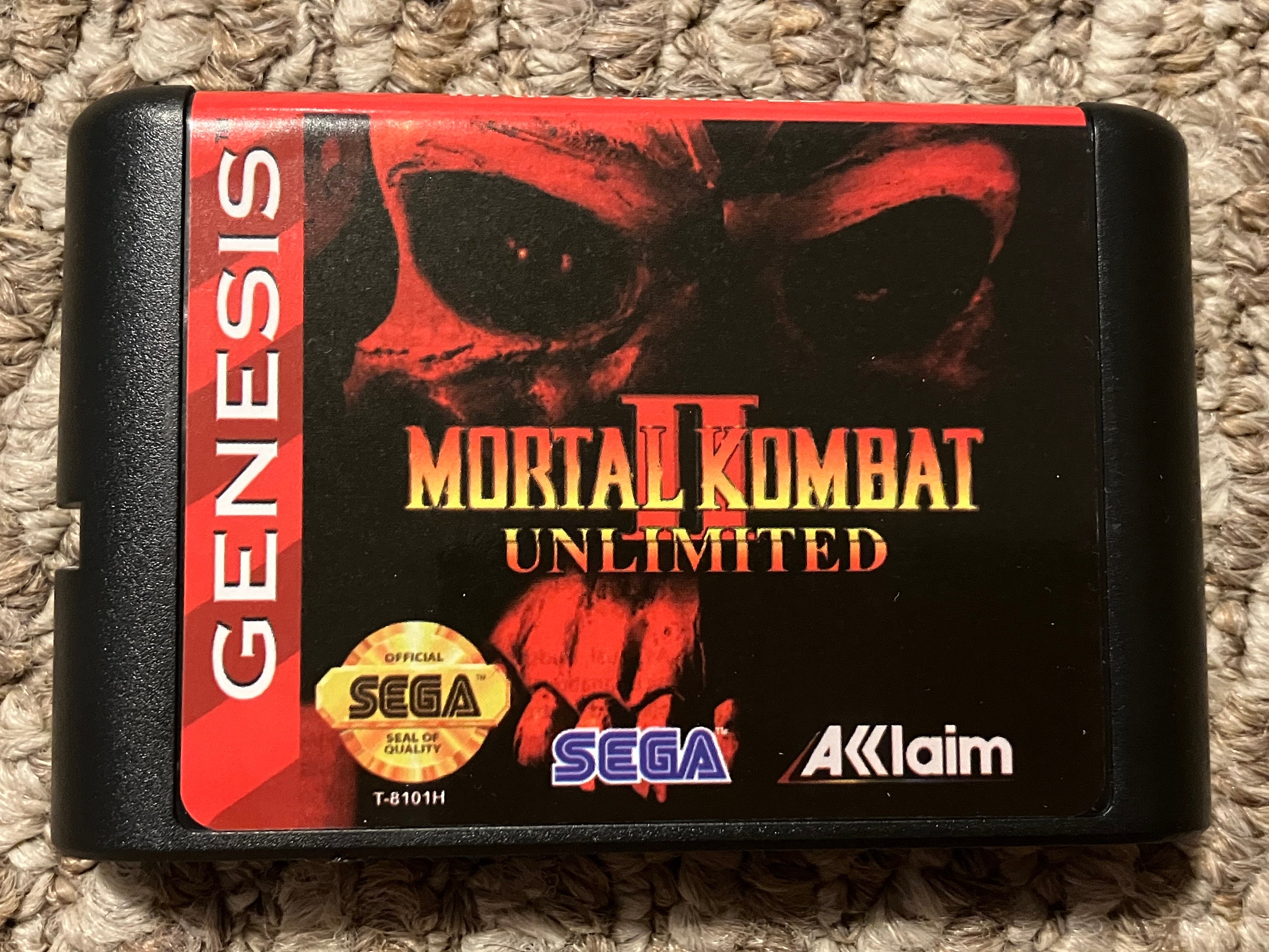 Mortal Kombat II 2 Unlimited Sega Genesis Video Game -  Israel