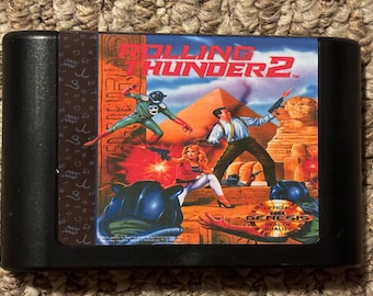 Rolling Thunder 2 Sega Genesis-videogame