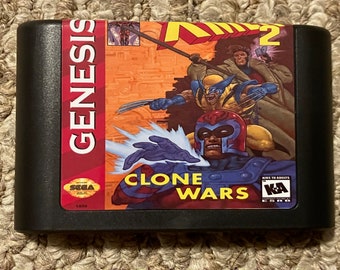 X-Men 2 The Clone Wars Sega Genesis Video Game