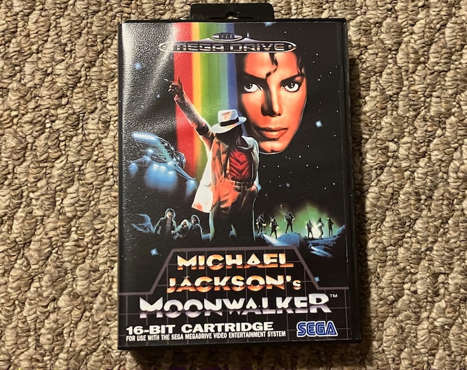Michael Jackson's Moonwalker Sur SEGA Megadrive - Complet PAL - Manuel Inclus - Belgique