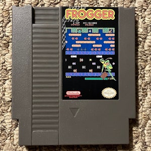 Frogger Nintendo NES Video Game