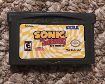 Sonic The Hedgehog Nintendo Game Boy Advance GBA Video Game