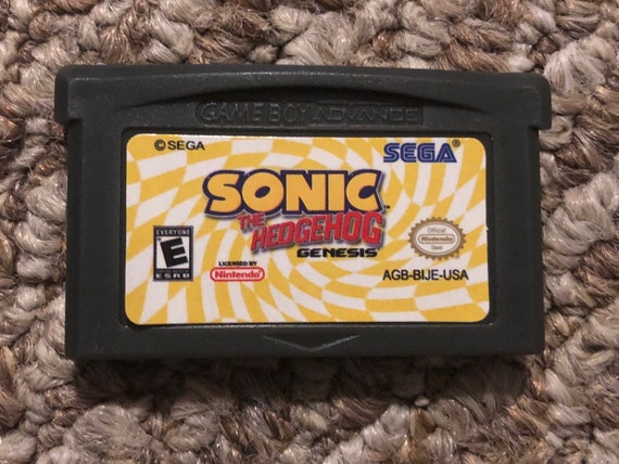 Nintendo GBA Sonic Game Cartridge – VideoGamer Collectibles