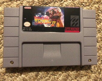 Super Back to the Future II Super Nintendo SNES Video Game