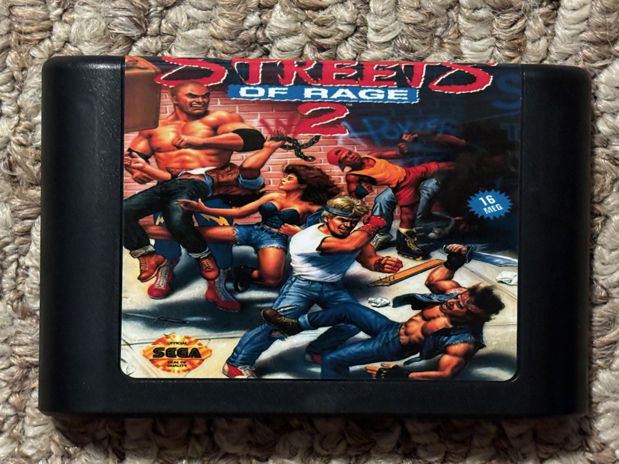 Ps2 Beats Of Rage Cover Streets Of Rage Anniversary Edition