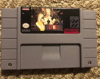 Front Mission Super Nintendo SNES Video Game