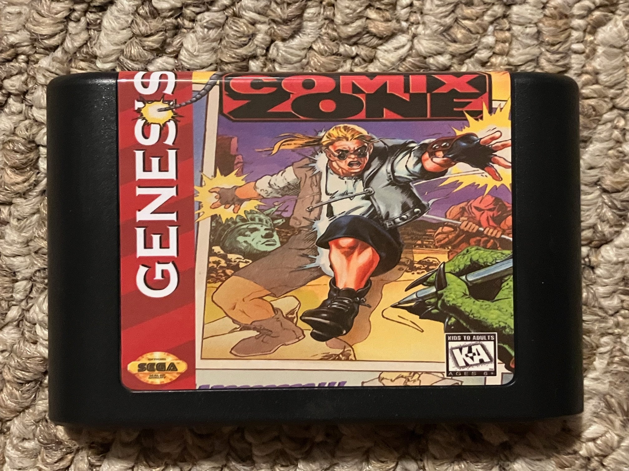 楽天市場】【中古】北米版 海外版 メガドライブ SEGA Comix Zone