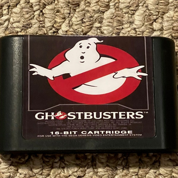 Ghostbusters Sega Genesis Video Game