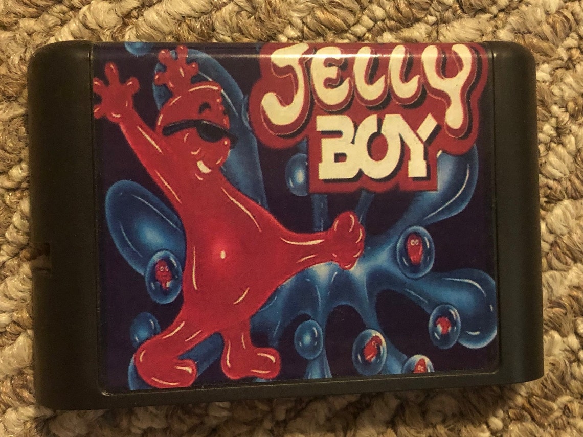 Jelly Boy Sega Genesis Videospiel Etsy