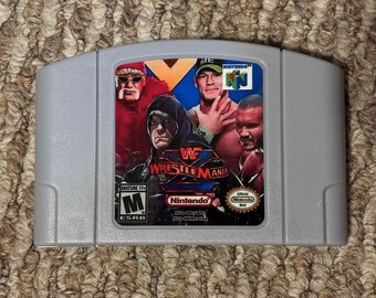 WWF No Mercy Nintendo 64 (N64) Authentic Video Game Complete