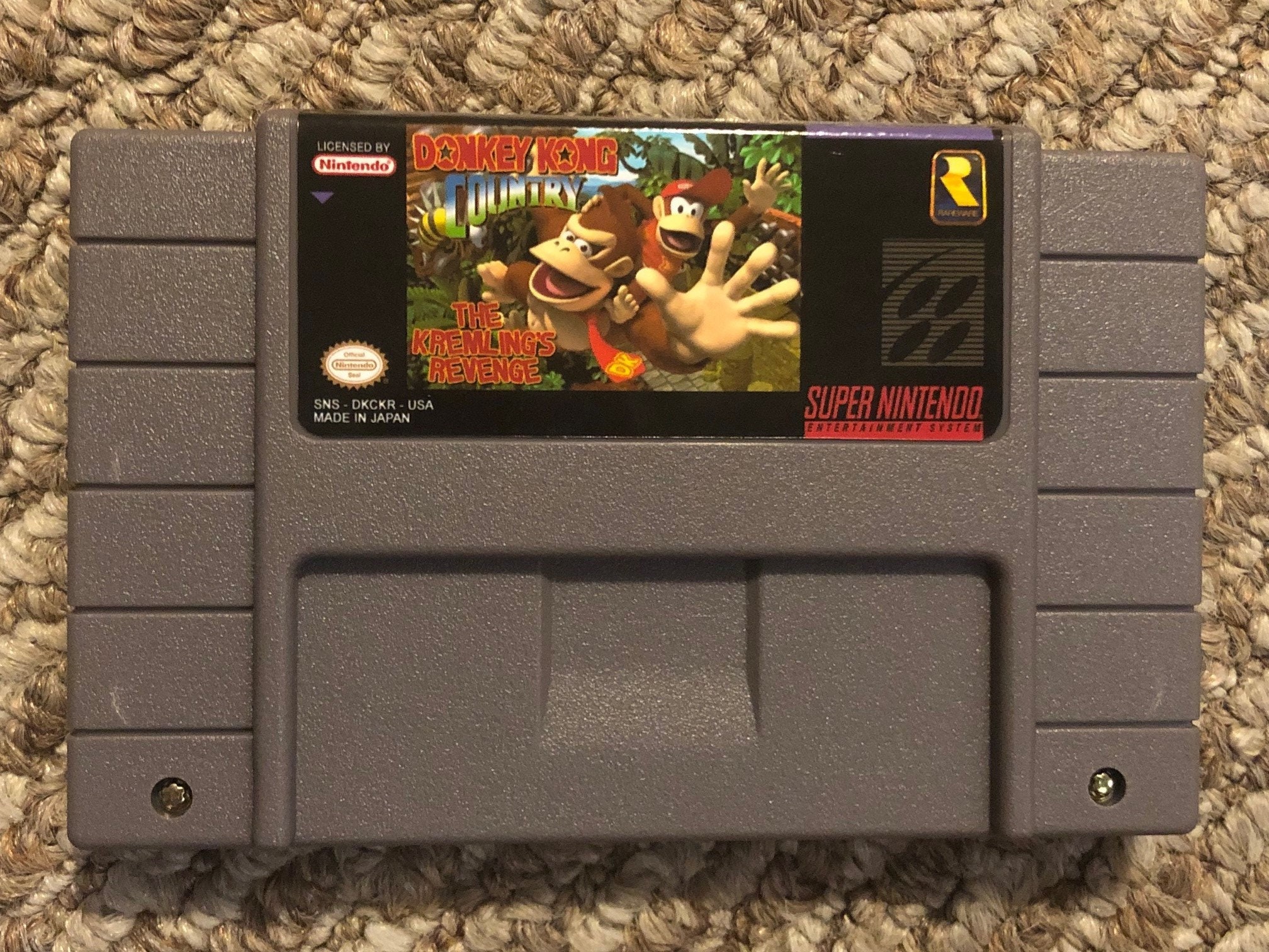 Kremlings Donkey Kong Super Donkey Kong Country Kritter 3D Print Model