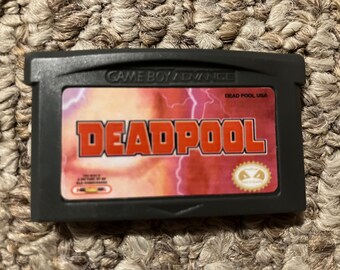 Deadpool Nintendo Game Boy Advance GBA Video Game