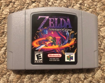 Vintage The Legend of Zelda Ocarina of Time Nintendo 64 Tested Excellent  Very Clean N64 Video Game