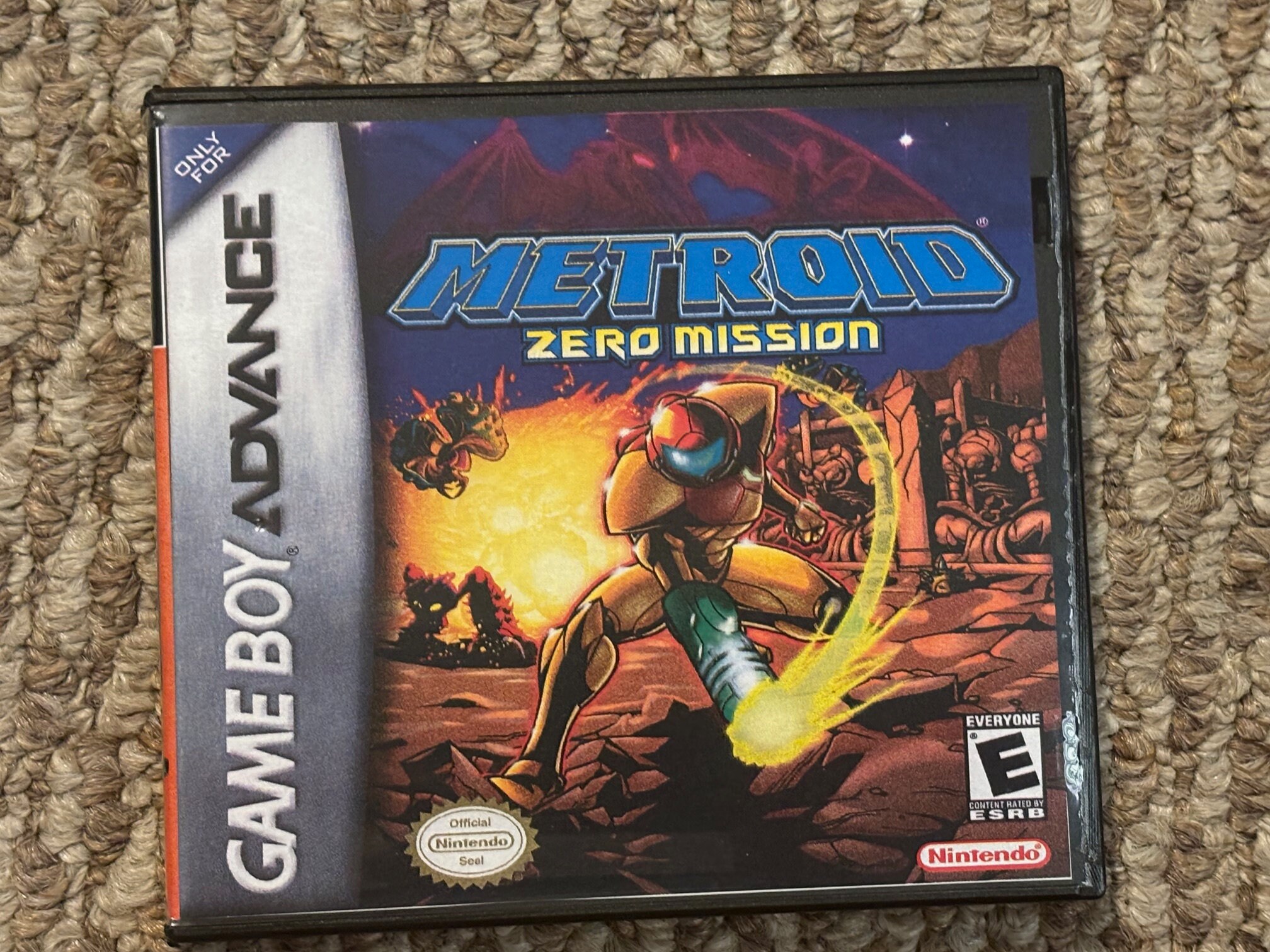 Metroid Zero Mission for Nintendo high quality Gameboy Advance