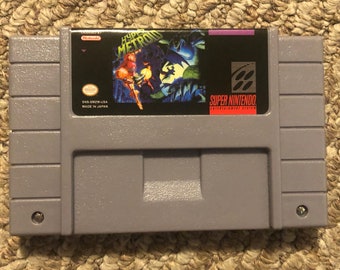 Hyper Metroid Super Nintendo SNES Video Game