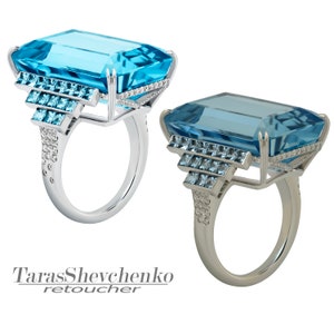 Silver Rings Retouch Image Tutorial Video on Retouching the Metal Surface of a Silver Ring ...