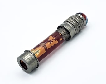 Custom Acrylic Fly Rod Reel Seat + Insert – Copperhead | Handcrafted Rod Building Component