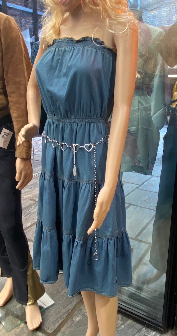 Tommy hilfiger strapless dress cheap
