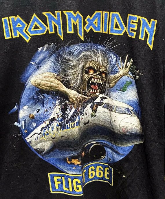 iron maiden flight 666 t shirt