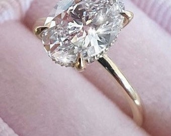 Gia Diamond Ring Etsy