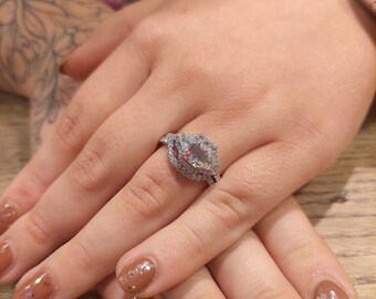 3 TCW  Emerald Cut Wedding Set in Platinum, three stone emerald cut bridal Set, Moissanite Emerald Cut Bridal Set, Moissanite bridal Set.