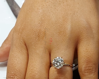 CT Round Lab Grown Diamond IGI Certified Lab Created Brilliant