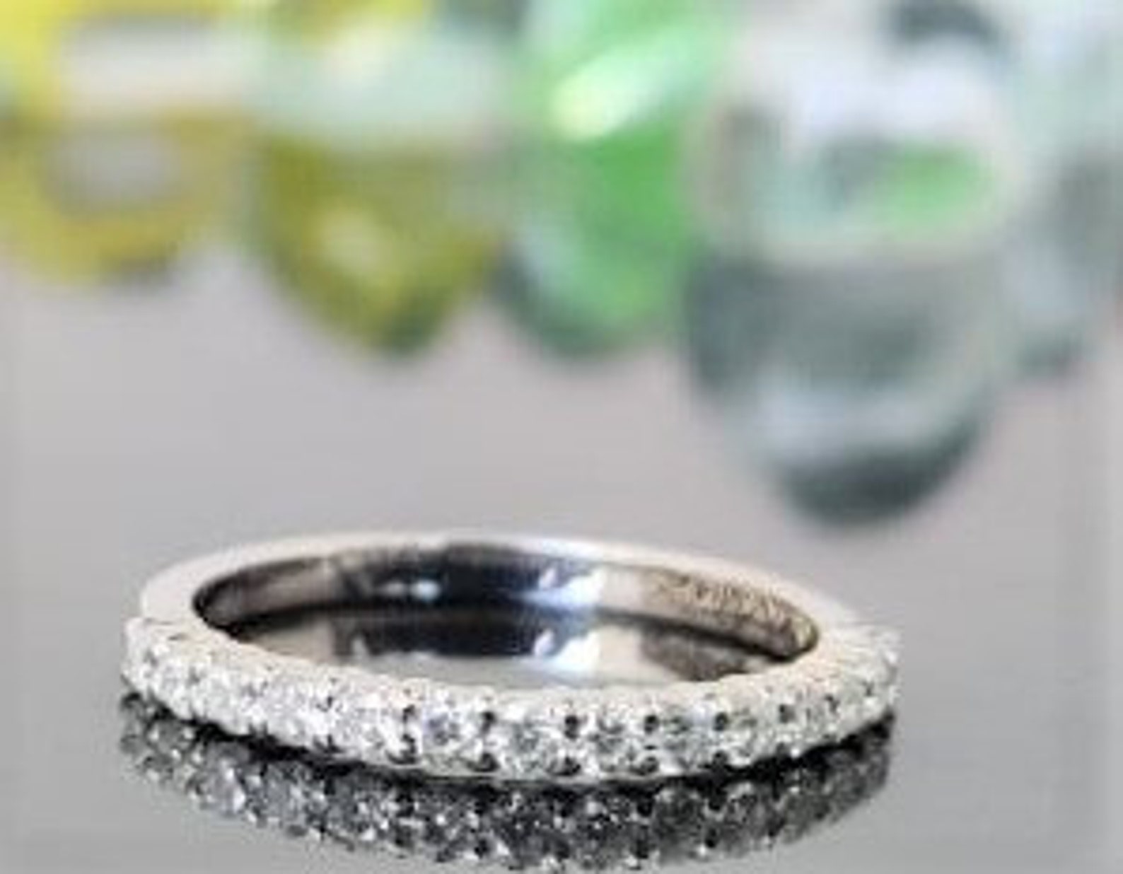 Princess Cut Bridal Set in Solid 14K White Gold Moissanite Etsy