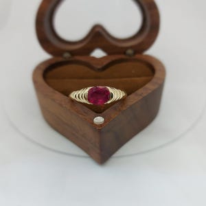 14k Gold Birthstone Signet Ring / Statement Ring for Women / Heirloom Ring / Natural Genuine birthstone Gemstone Ring for Her