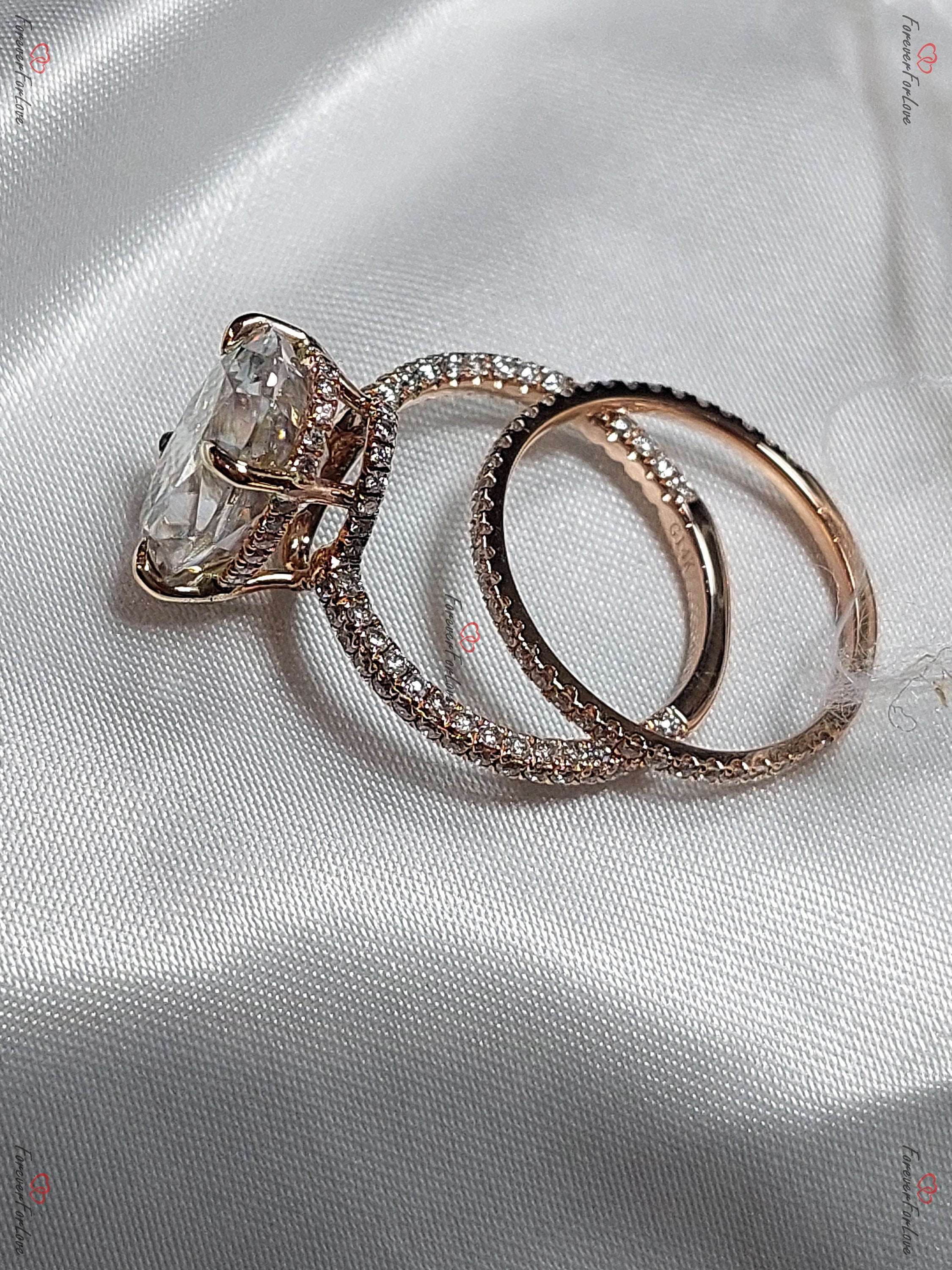 Anillo de compromiso Blake Lively con moissanita certificada ovalada, anillo  de compromiso solitario de 8 quilates, anillo de oro macizo con diamantes  naturales, anillo de aniversario de propuesta - Etsy México, image size:2250x3000