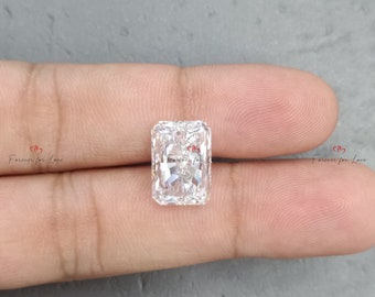 10Ct Labordiamant im strahlenden Schliff / E-Farbe im Labor gewachsener Diamant lose / zerkleinerter Diamant im strahlenden Schliff Jubiläumsring / Diamant als Geschenk.