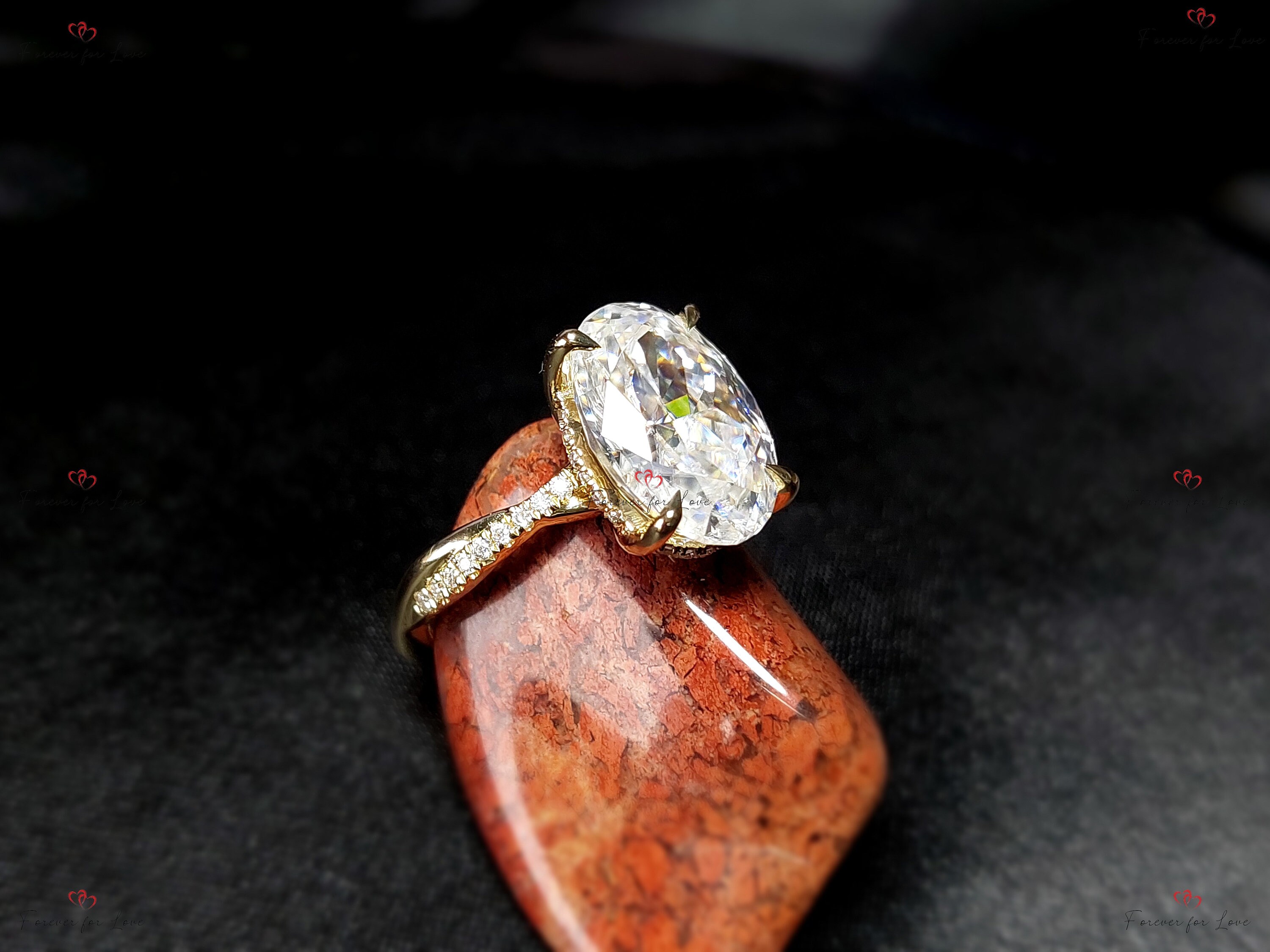 ForeverForLove Engagement Rings More Etsy