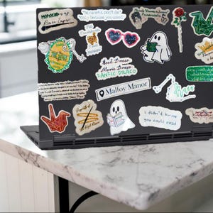 NEW ADDITIONS ADDED- Translucent Dramione Sticker Set: Holographic Stars, Kindle Decor, Alchemised, Manacled