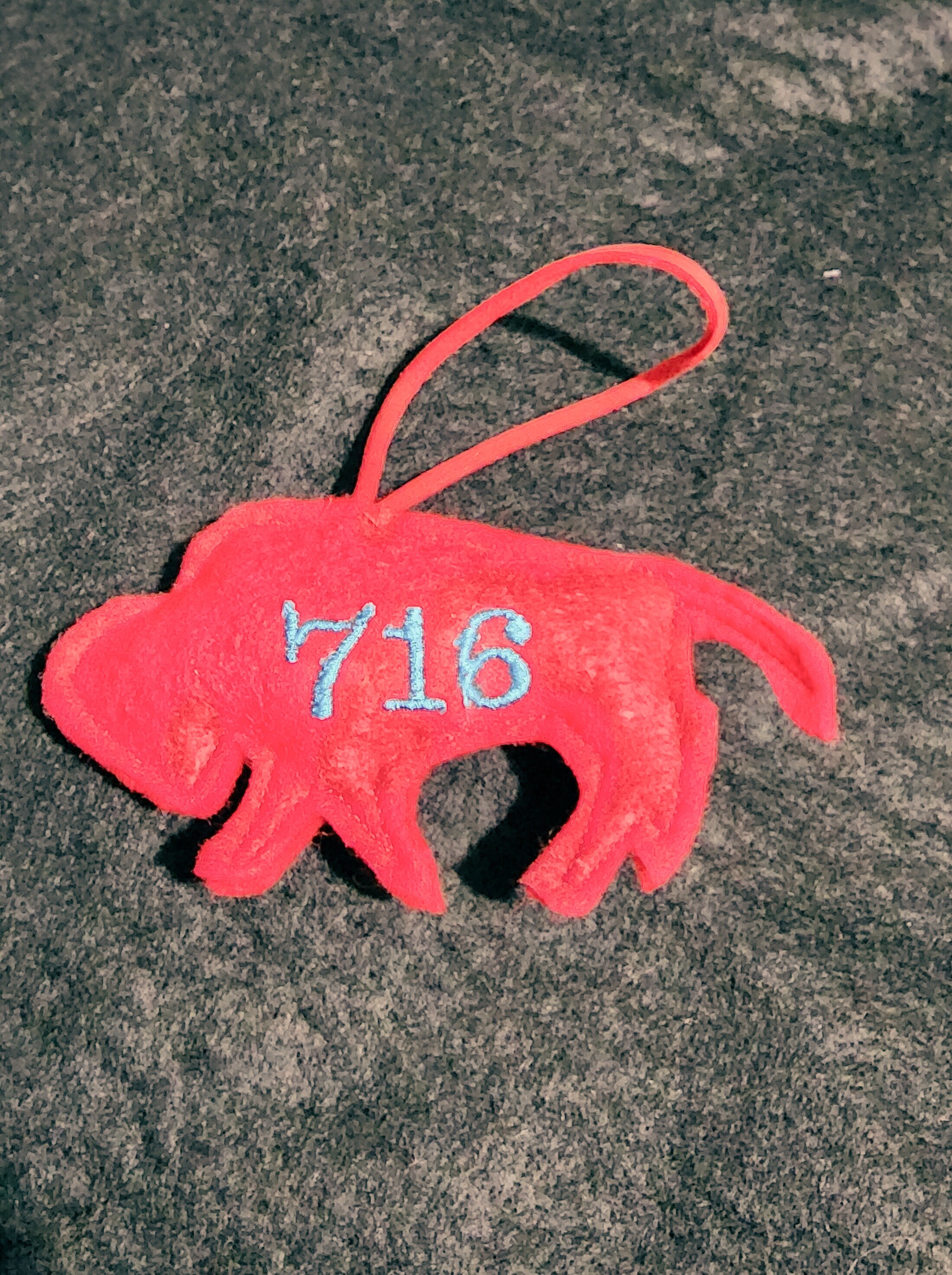 716 Buffalo Handmade Christmas Ornaments