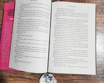 Teabag Bookmark, Handmade, Coordinating Colors