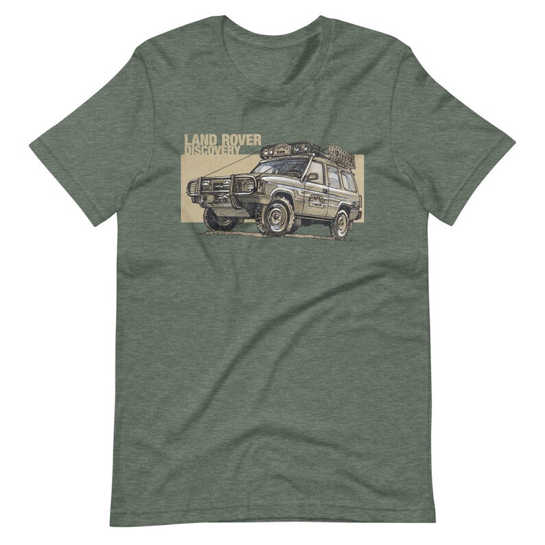 Land Rover Discovery Shortsleeve Unisex Tshirt Enthusiast Etsy