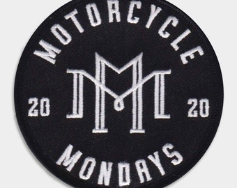 Motorcycle Mondays Chicago 2020 Embroidered Jacket Patch