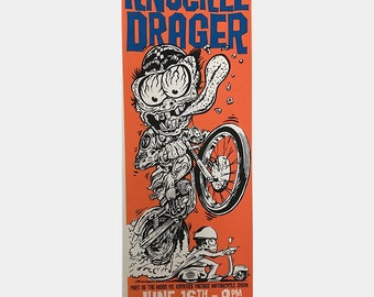 MODS vs ROCKERS 2007 "Knuckle Drager" Limited Edition Silkscreen Poster