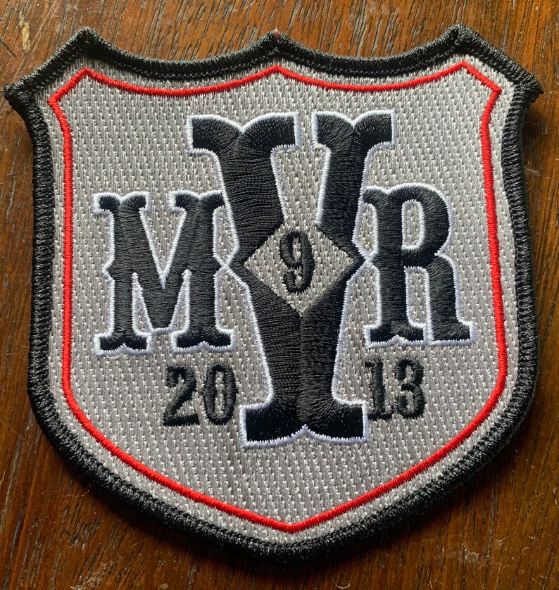 Mods vs Rockers Chicago 2013 MvR Embroidered Jacket Patch