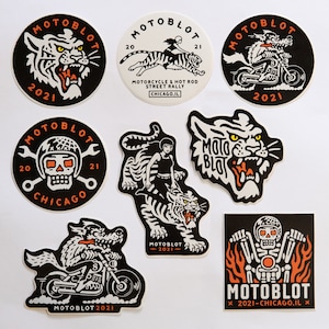 Motoblot 2021 Jumbo Sticker Pack