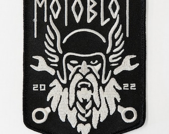 Motoblot 2022 "Odin" Embroidered Jacket Patch