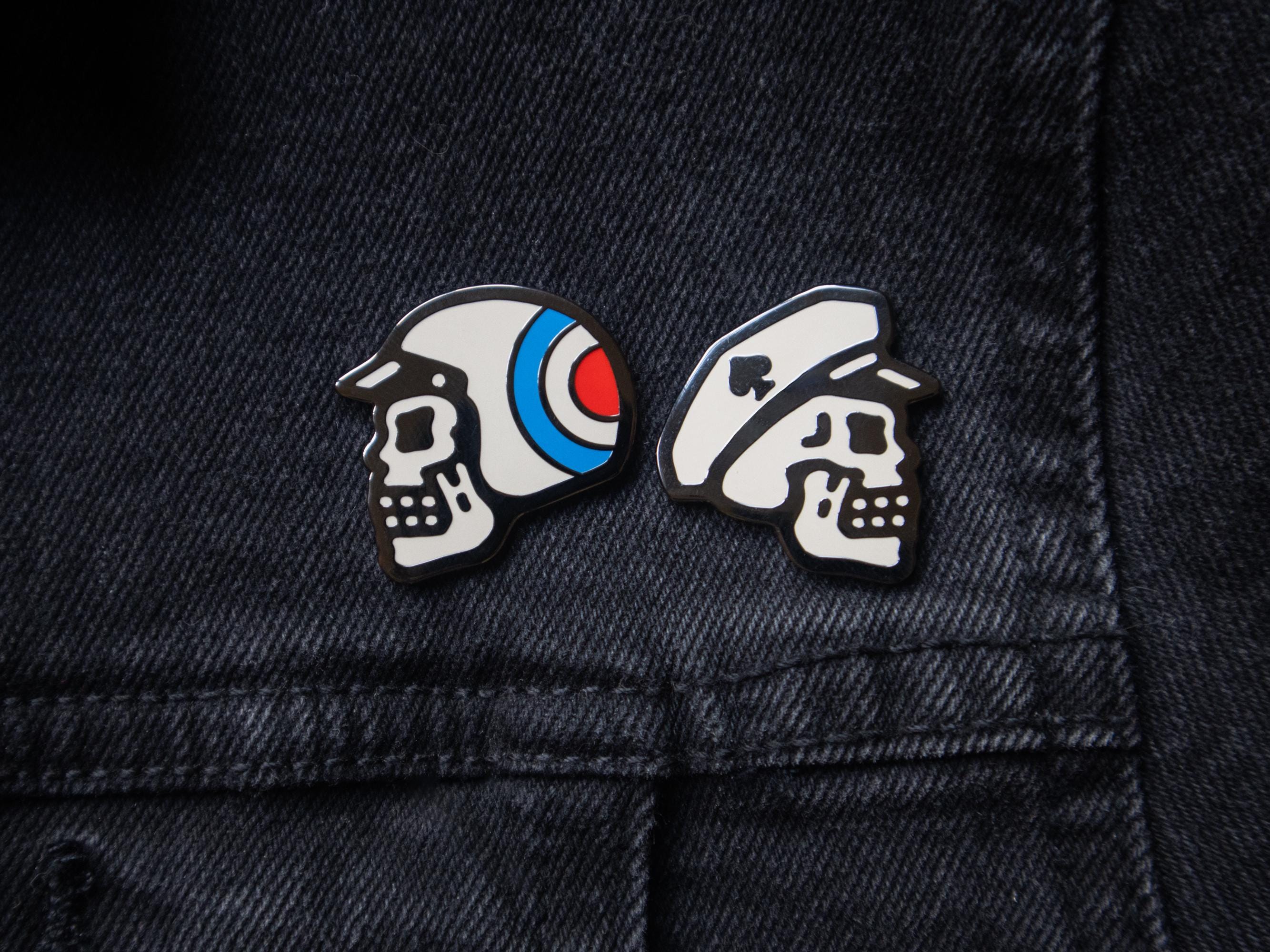 Mods Vs Rockers Chicago 20th Anniversary Pin Set (motoblot 2024) - Etsy