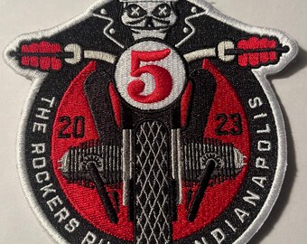 Rockers Run Indianapolis 2023 Jacket Patch