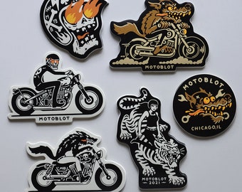 MOTOBLOT Jumbo Sticker Pack (Greatest Hits!)