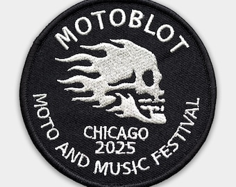 Motoblot 2025 Round Jacket Patch