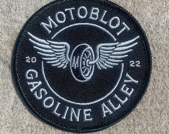 Motoblot 2022 "Gasoline Alley" Embroidered Jacket Patch
