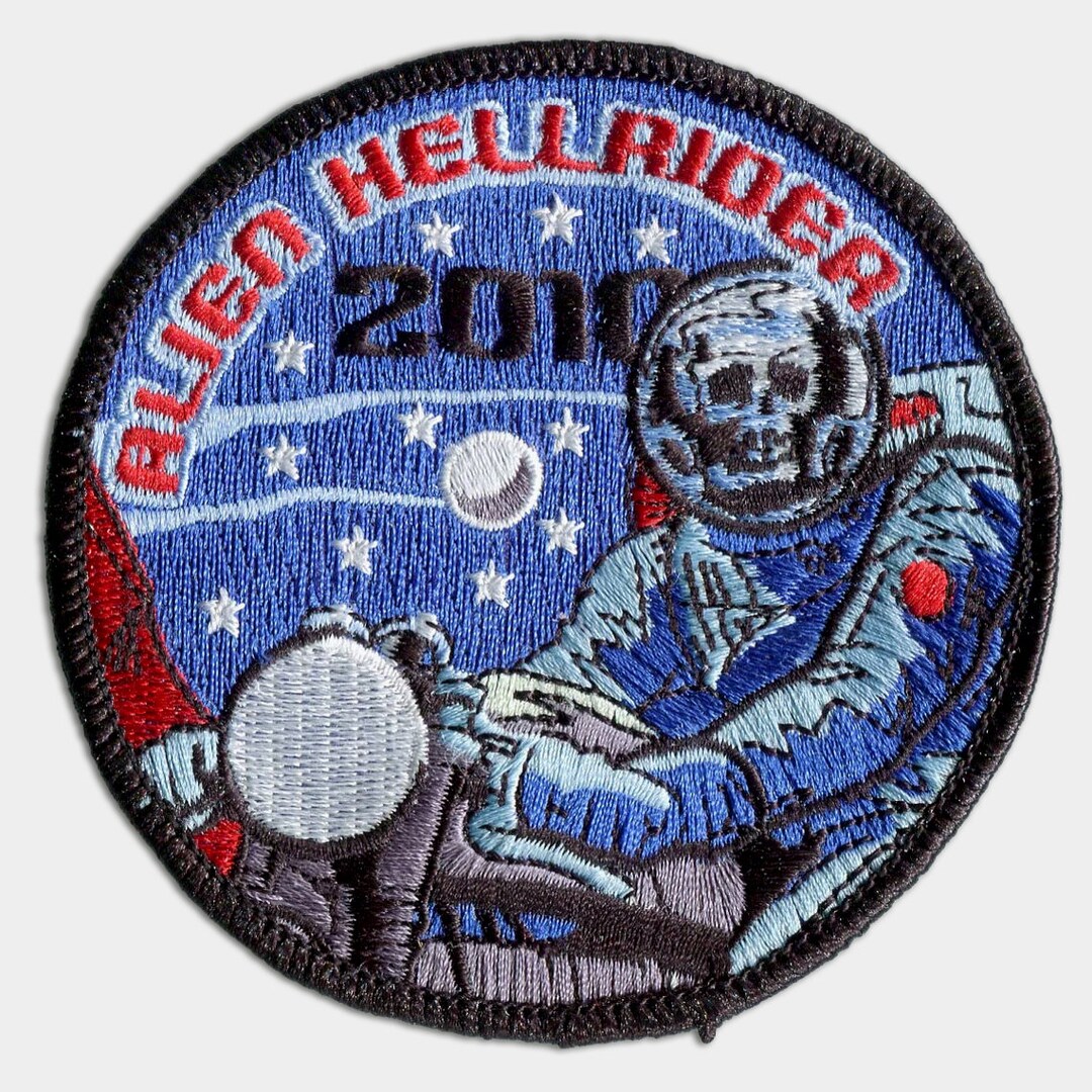 Alien Hell Rider Chicago 2010 Embroidered Jacket Patch - Etsy