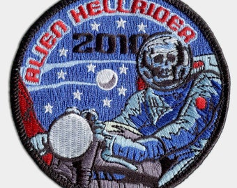 Alien Hell Rider Chicago 2010 Embroidered Jacket Patch
