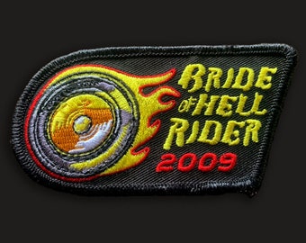 Bride of Hell Rider Chicago 2009 Motorcycle Rally Embroidered Patch
