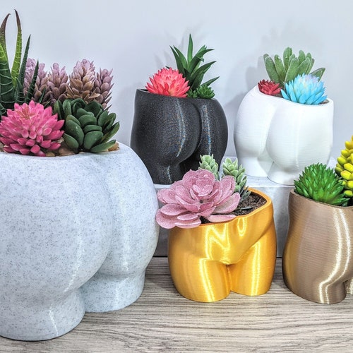 Butt Planter, Booty Pot, Woman Planters, Nude Women