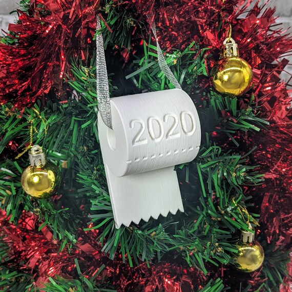 Christmas Ornament Toilet Paper Ornament 2020 Christmas Etsy Christmas Ornament Toilet Paper Ornament 2020 Christmas Etsy
